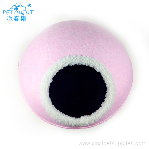 pet dog bed warm wool felt pet beds